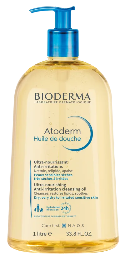 Bioderma Atoderm, Huile de Douche (Nawilżający olejek do kąpieli i pod prysznic)