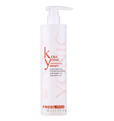 Freelimix Kerayonic, Restructuring Shampoo with Keratin and Hyaluronic Acid (Restrukturyzujący szampon z keratyną i kwasem hialuronowym)