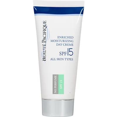 Beaute Pacifique Enriched, Moisturizing Day Cream for All Skin Types SPF15 (Krem do twarzy na dzień SPF15)