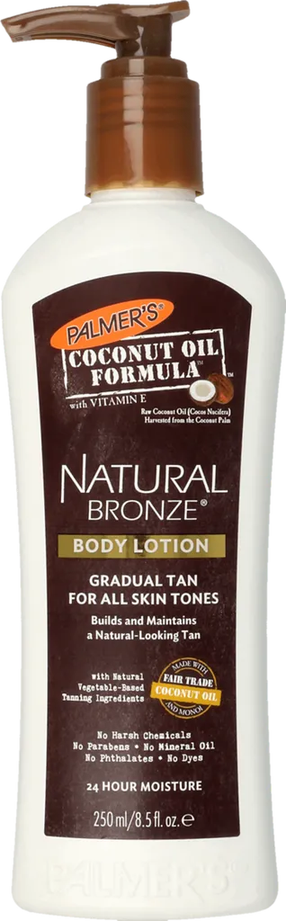 Palmer's Coconut Oil Formula, Natural Bronze Body Lotion (Brązujący balsam do ciała na bazie olejku kokosowego)