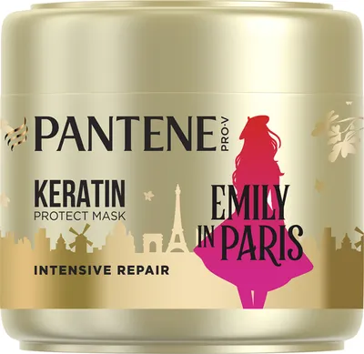Pantene Pantene Pro-V x  Emily in Paris, Intensive Repair Keratin Protect Mask (Wzmacniająca maska do włosów)