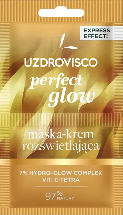 Uzdrovisco Perfect Glow, Maska-krem rozświetlająca