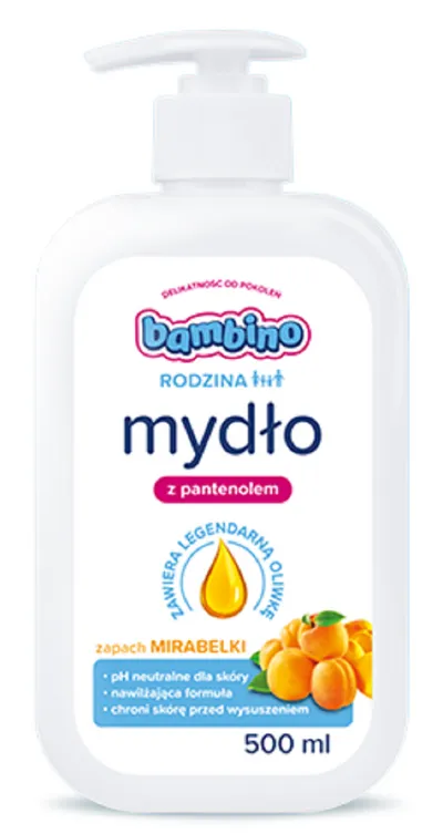 Bambino Rodzina, Mydło z pantenolem zapachowe (różne rodzaje)