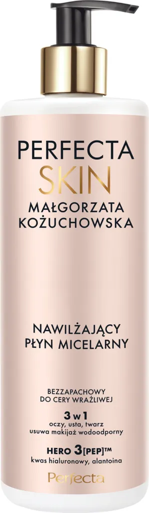 Perfecta Perfecta Skin by Małgorzata Kożuchowska, Nawilżający płyn micelarny 3 w 1