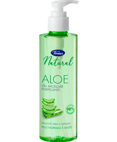 Venus Aloe Purifying Micellar Gel (Żel micelarny do mycia twarzy z aloesem)