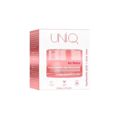 Uni.Q Be Fancy, Focus Hydrate Day Face Cream (Nawilżający krem do twarzy na dzień)