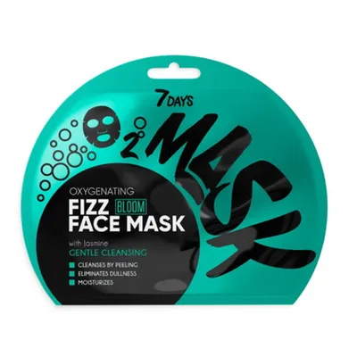 Vilenta 7 Days, Fizz Face Mask (Maseczka do twarzy `Jaśmin`)