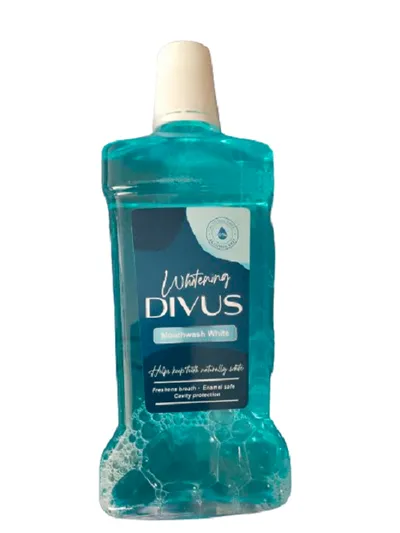 Divus Whitening Mouthwash (Płyn do płukania jamy ustnej)