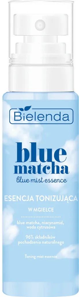 Bielenda Blue Matcha, Blue Mist Essence (Esencja tonizująca w mgiełce)