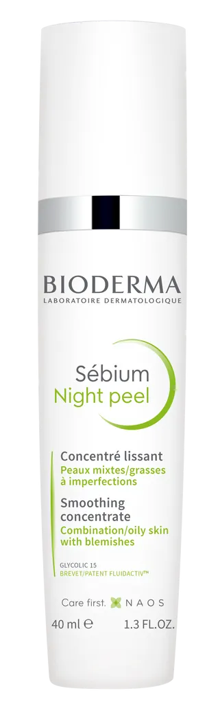 Bioderma Sebium Night Peel (Delikatny peeling dermatologiczny na noc)