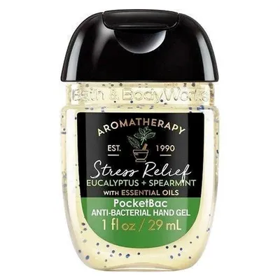 Bath & Body Works PocketBac, Stress Relief, Anti - Bacterial Hand Gel (Antybakteryjny żel do rąk)