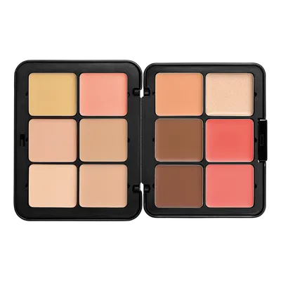 Make Up For Ever HD Skin All-In-One Palette (Paletka do konturowania)