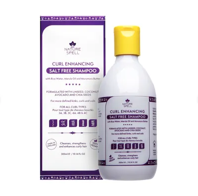 Nature Spell Curl Enhancing Salt Free Shampoo (Szampon do włosów wzmacniający loki)