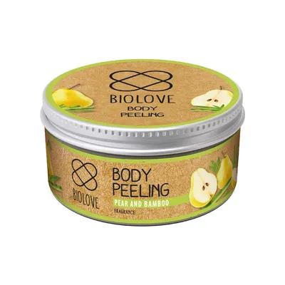 Biolove Pear and Bamboo, Body Peeling (Peeling do ciała o zapachu gruszki i bambusa)