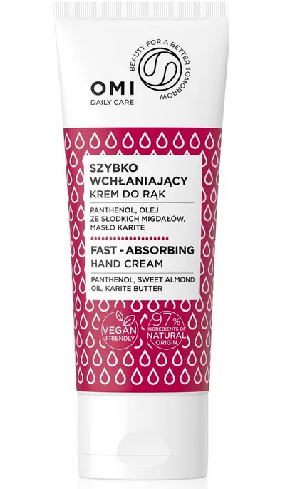 OMI Daily Care, Fast-Absorbing Hand Cream (Szybko wchłaniający się krem do rąk)