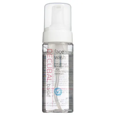 Decubal Basic, Face Wash For Dry and Sensitive Skin (Pianka do mycia  skóry suchej i wrażliwej)