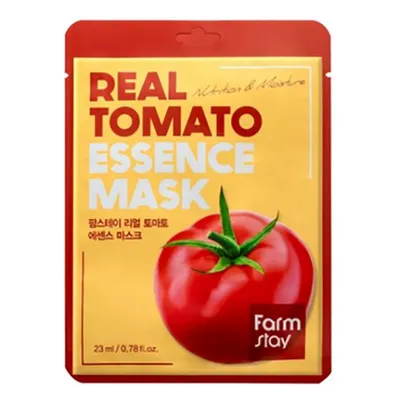 FarmStay Real Tomato Essence Mask (Nawilżająca maska w płacie do twarzy)