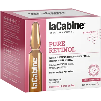 La Cabine Pure Retinol Ampoules (Ampułki do twarzy z czystym retinolem)