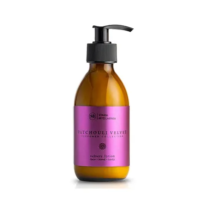 Stara Mydlarnia Patchouli Velvet, Velvety Lotion (Aksamitny lotion do twarzy, rąk i ciała)