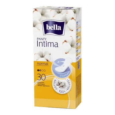 Bella Panty Intima Normal 100% Cotton (Wkładki higieniczne ultracienkie)
