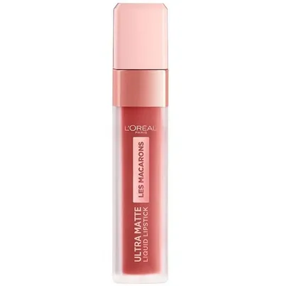 L'Oreal Paris Les Macarons, Ultra Matte Liquid Lipstick (Matowa pomadka w płynie)