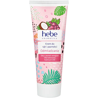 Hebe Cosmetics, Krem do rąk i paznokci `Odmładzanie`