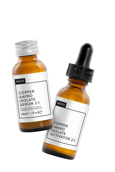 NIOD Copper Amino Isolate Serum 2:1 (Serum przeciwzmarszczkowe z kompleksem miedzi)