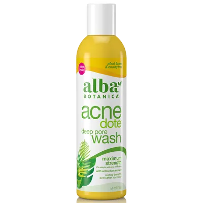 Alba Botanica Acne Dote, Deep Pore Wash (Żel do mycia do cery trądzikowej)