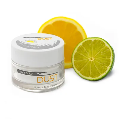 My Rocky Dust Lemon-Lime Natural Tooth Powder (Naturalny proszek do mycia zębów o smaku cytrynowym)