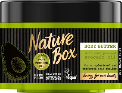 Nature Box Masło do ciała z olejem z awokado