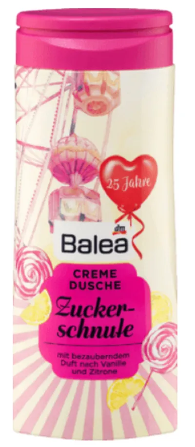 Balea Zuckerschnute Cremedusche (Kremowy żel pod prysznic `Wanilia i cytryna`)