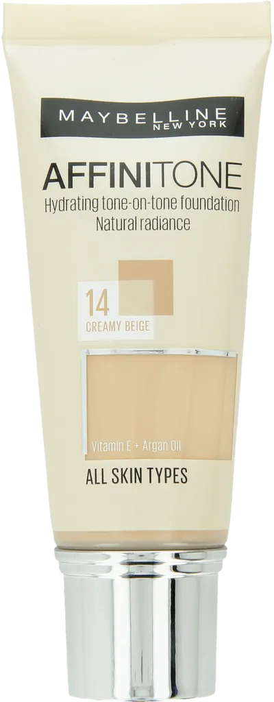 Maybelline New York Affinitone, Hydrating Tone - on - Tone Foundation Natural Radiance (Podkład do twarzy)