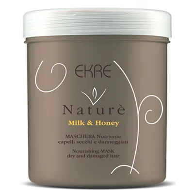 Comprof Ekre, Nature, Milk & Honey Mask (Maska nawilżająca z mlekiem i miodem)