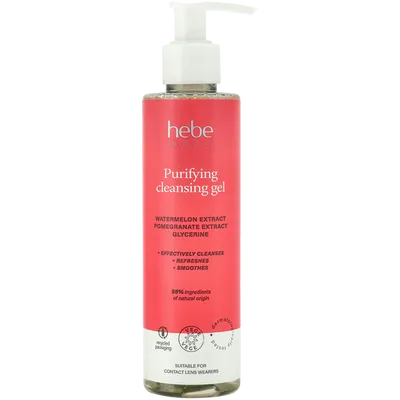 Hebe Cosmetics, Purifying Cleansing Gel (Oczyszczający żel do mycia twarzy)