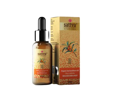 Sattva Ayurveda Organic Sea Buckthorn Oil (Organiczny olejek rokitnikowy)