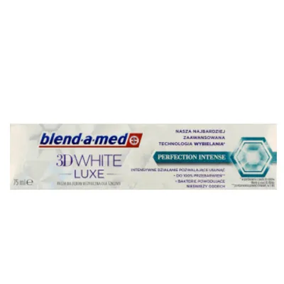 Blend - a - med 3D White Luxe Perfection Intense, Pasta do zębów