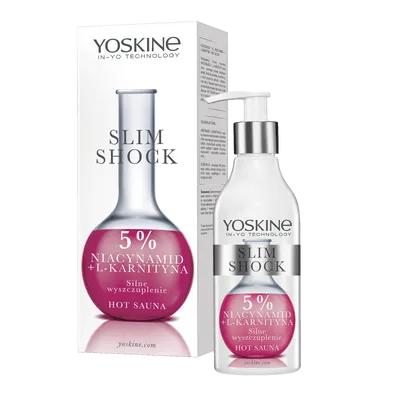 Yoskine Slim Shock, Zabieg `Niacynamid + L-karnityna - Hot sauna`