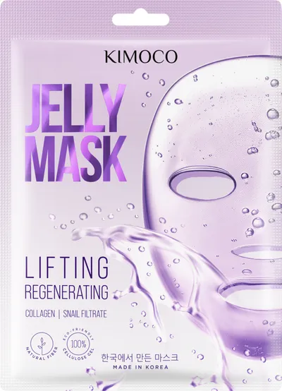 Kimoco Beauty Lifting & Regenerating Jelly Mask (Liftingująco-regenerująca maska w płachcie)