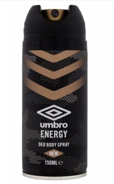 Umbro Energy,Deo Body Spray (Dezodorant w sprayu dla mężczyzn)