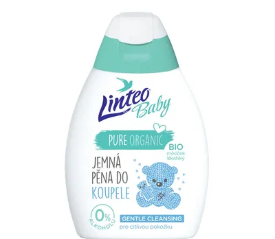 Linteo Baby, Pure Organic, Delikatny płyn do kąpieli