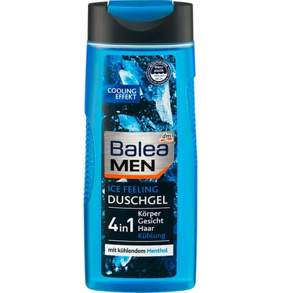 Balea Men, Ice Feeling, 4in1 Shower Gel (Żel pod prysznic 4w1)