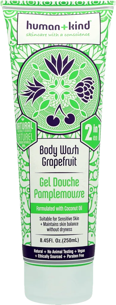 Human + kind Grapefruit Body Wash (Naturalny żel pod prysznic 'Grejpfrut')