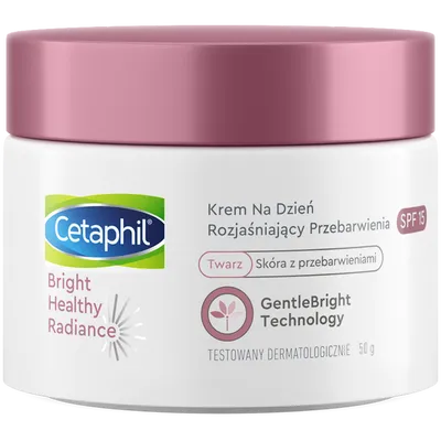 Cetaphil Bright Healthy Radiance, Krem na dzień rozjaśniający przebarwienia SPF 15