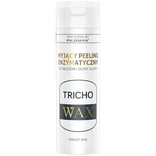 Laboratorium Pilomax WAX Tricho, Myjący peeling enzymatyczny  do włosów i skóry głowy