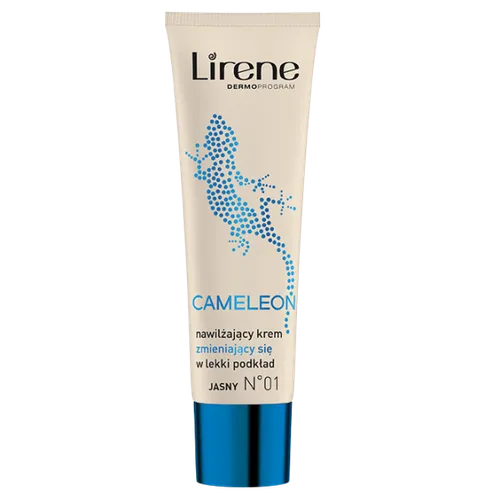 Lirene Dermoprogram Cameleon, Nawilżający krem zmieniający się w lekki podkład