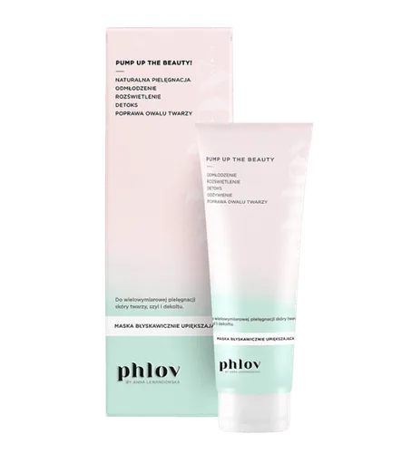 Phlov by Anna Lewandowska Pump Up The Beauty!, Maska błyskawicznie upiększająca