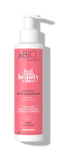 beBIO Feel Your Beauty Vibes, Naturalny żel do oczyszczania twarzy - 2