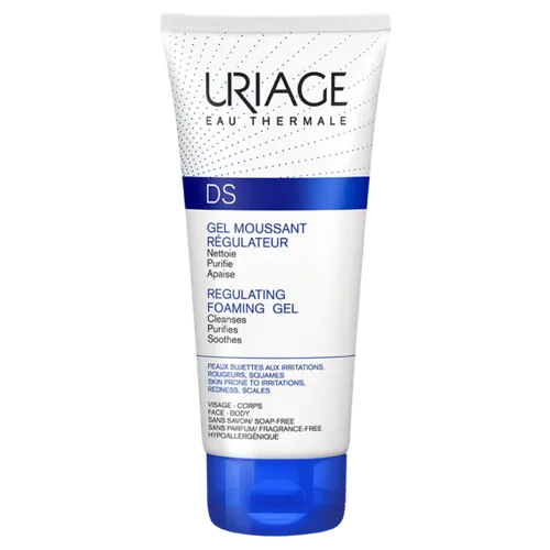 Uriage D.S., Gel Nettoyant (Żel myjący do skóry z łojotokowym zapaleniem) - 1