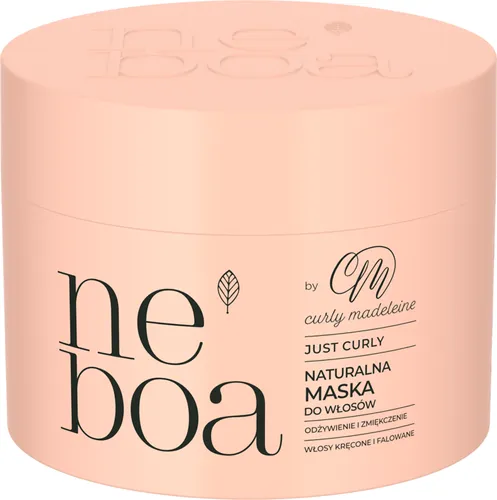 Neboa by Curly Madeleine, Just Curly, Naturalna maska do włosów odżywczo-zmiękczająca