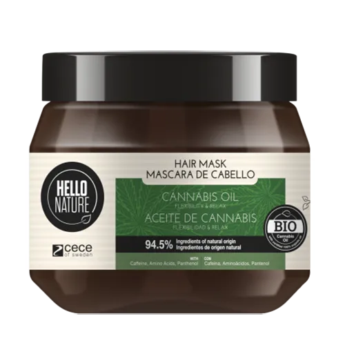 Cece of Sweden Hello Nature, Hair Mask Cannabis Oil (Maska do włosów z olejem konopnym)